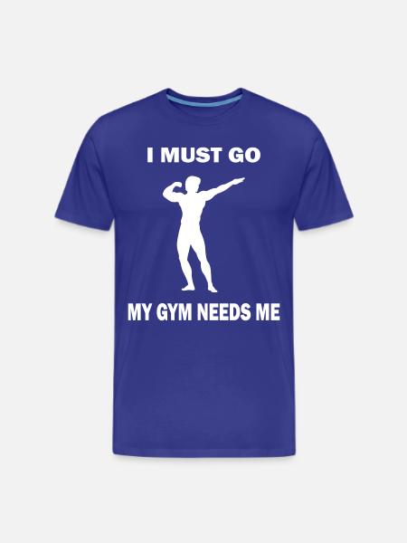 mygym - Men's Premium T-Shirt - royal blue