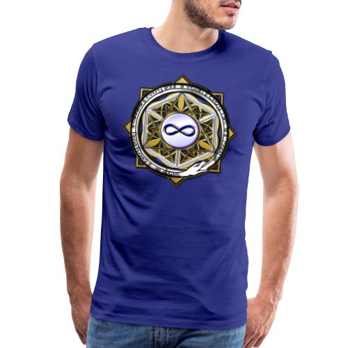 Statutes of the Divinely Realized - Mandala - - Men's Premium T-Shirt