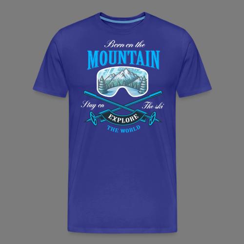 Winter's Thrill Snowboard & Ski Adventure - Men's Premium T-Shirt