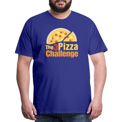 The 3 Pizza Challenge | Indiana Dunes - Men's Premium T-Shirt