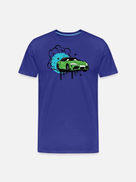 Toyota Supra - Men's Premium T-Shirt - royal blue