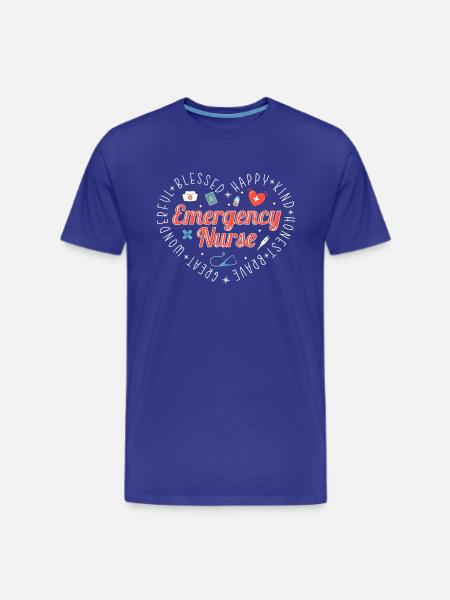 Emergency Nurse - Men's Premium T-Shirt - royal blue