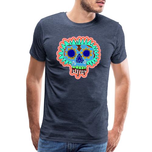 Hippy Día de Muertos - Men's Premium T-Shirt