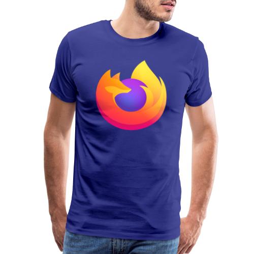 Firefox with Mozilla logo - Men's Premium T-Shirt