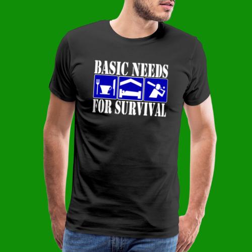 Softball/Baseball Basic Needs - Men's Premium T-Shirt