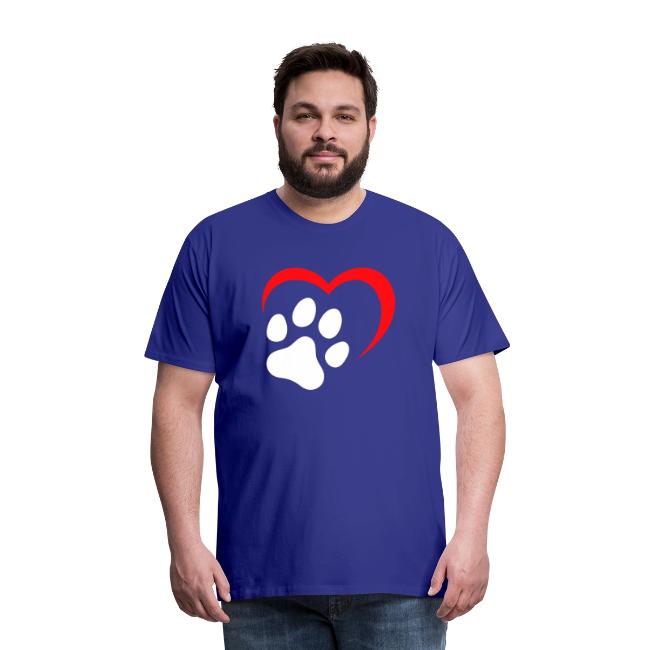 Heart and Paw Print