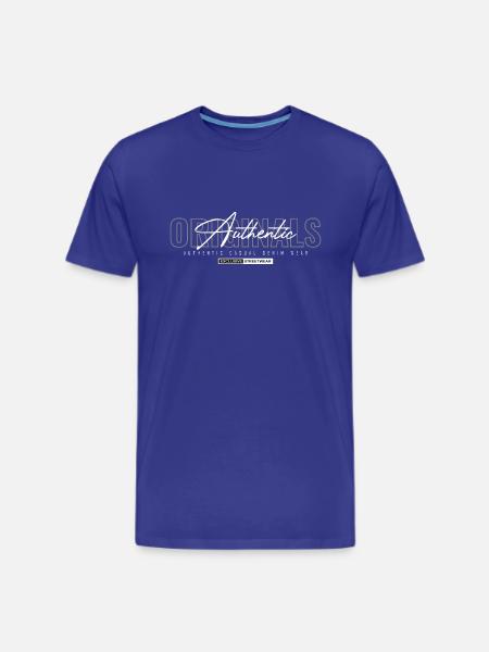Basic T shirt - Men's Premium T-Shirt - royal blue