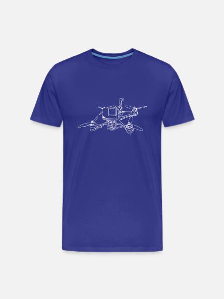 Drone - Men's Premium T-Shirt - royal blue