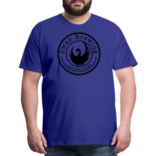 Classic Swan Brewing Logo - Men's Premium T-Shirt
