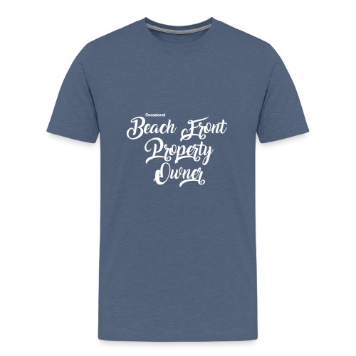 beach front - Men's Premium T-Shirt
