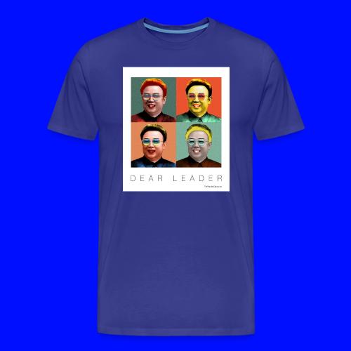 Kim Jong Il as Marilyn Monroe - Men's Premium T-Shirt
