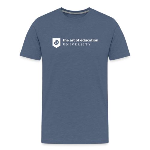 AOEU Horizontal Logo - Men's Premium T-Shirt