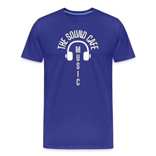 The Sound Cafe With Logo - Men's Premium T-Shirt