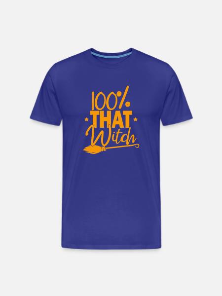100% That Witch - Men's Premium T-Shirt - royal blue