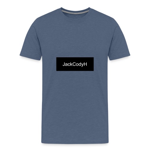JackCodyH black design - Men's Premium T-Shirt