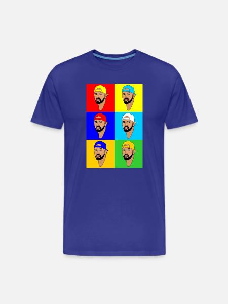 Nick Kyrgios - Men's Premium T-Shirt - royal blue