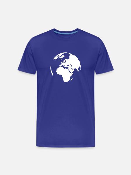 World - Men's Premium T-Shirt - royal blue