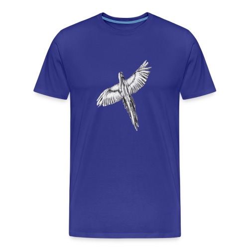 Flying parrot - Men's Premium T-Shirt