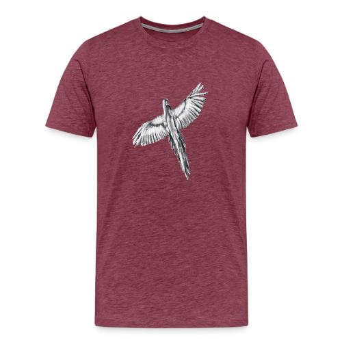 Flying parrot - Men's Premium T-Shirt