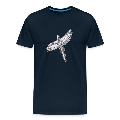 Flying parrot - Men's Premium T-Shirt