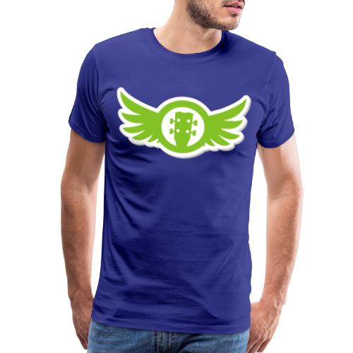 Ukulele Gives You Wings (Green) - Men's Premium T-Shirt