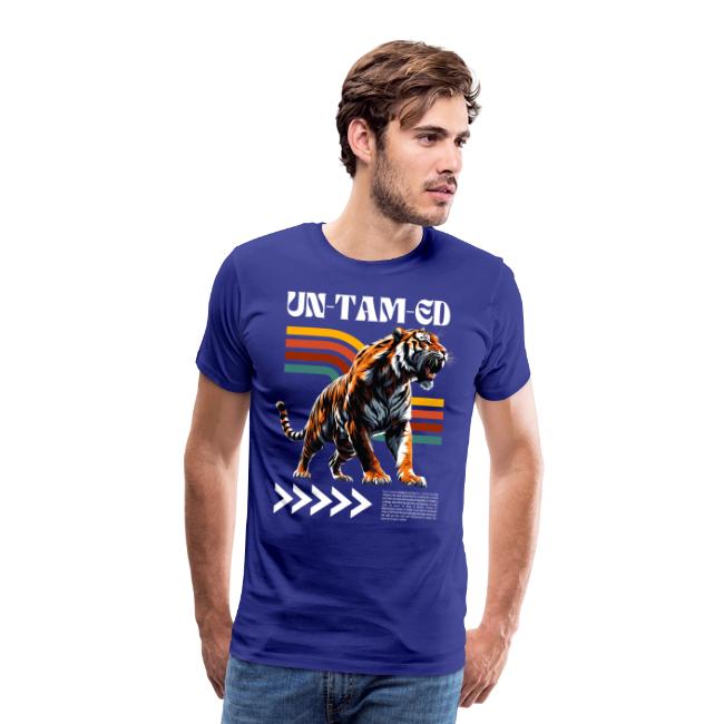 Unleash Your Wild Side: Fierce Tiger Print Design