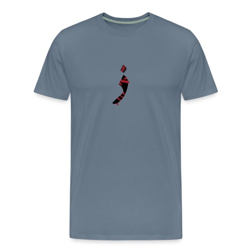 T-shirt_Letter_ZAL - Men's Premium T-Shirt