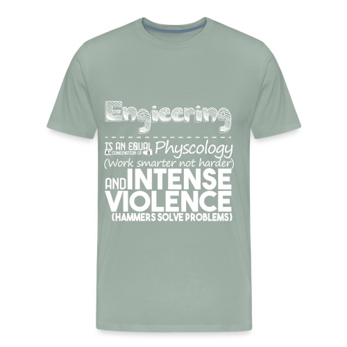 Engineering No Blue - Men's Premium T-Shirt