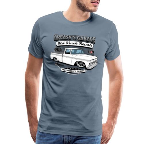 Greasy's Garage Old Truck Repair - Men's Premium T-Shirt
