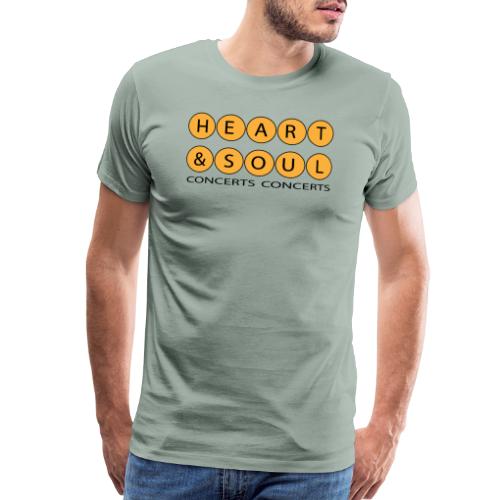 Heart Soul Concerts Golden Bubble horizon - Men's Premium T-Shirt