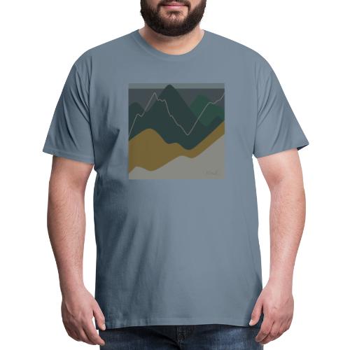 Mountains - Men's Premium T-Shirt