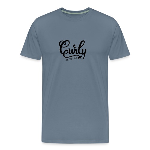 CurlyInCollege - Men's Premium T-Shirt