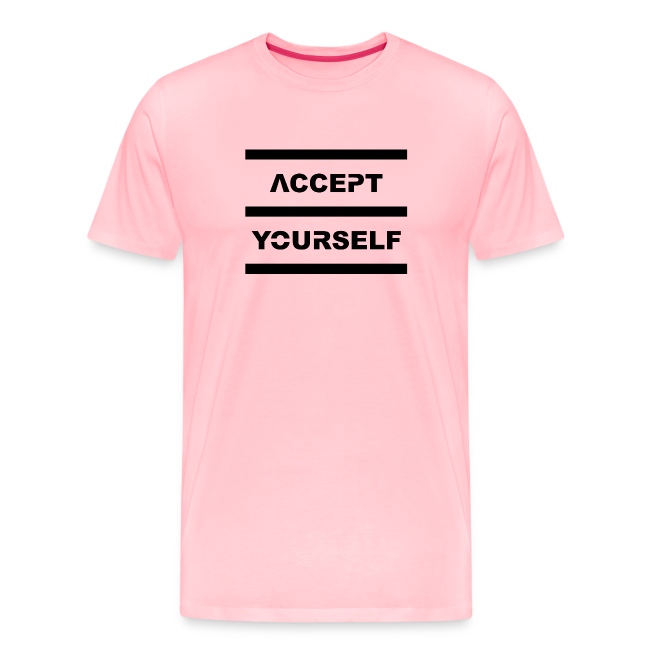 Accept Yourself Black Letters