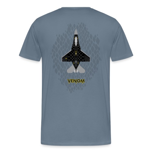 F-16 'Venom' Paint Scheme (Lighter Colors) - Men's Premium T-Shirt