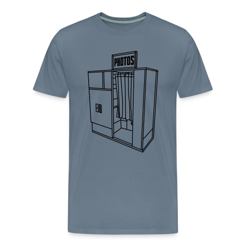 Photobooth.net T-Shirt with Logo and Name - Men's Premium T-Shirt