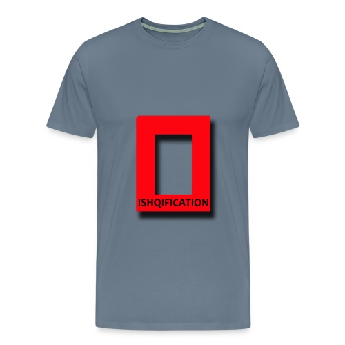 iShqification Logo low png png - Men's Premium T-Shirt