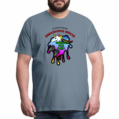 Smashing Bros - Men's Premium T-Shirt
