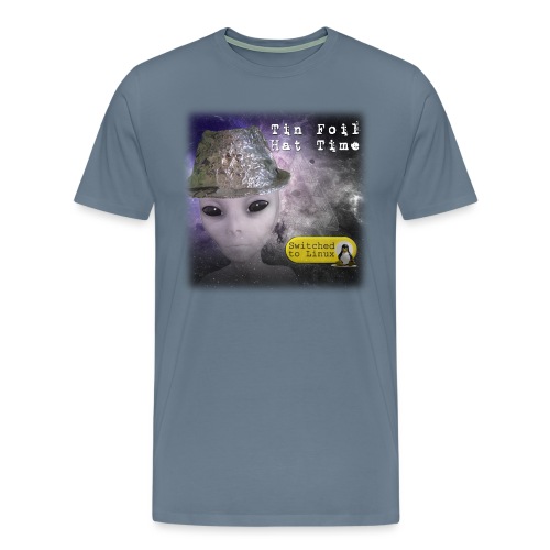 Tin Foil Hat Time (Space) - Men's Premium T-Shirt