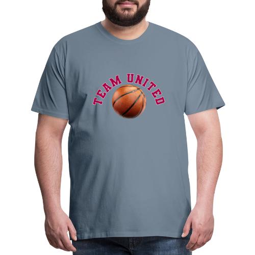 Team United Basketball Unity Design - Men's Premium T-Shirt