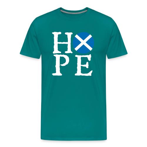 Light HOPE St A Cross - Men's Premium T-Shirt
