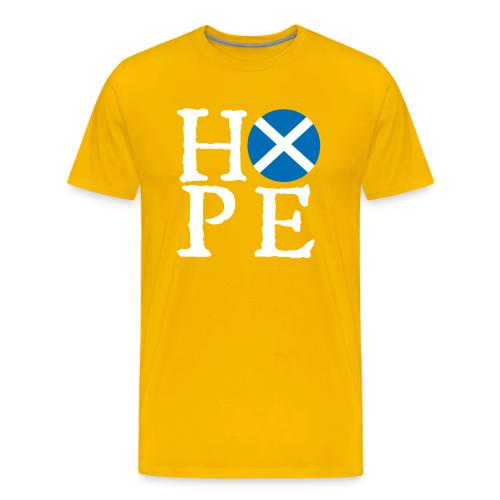 Light HOPE St A Cross - Men's Premium T-Shirt