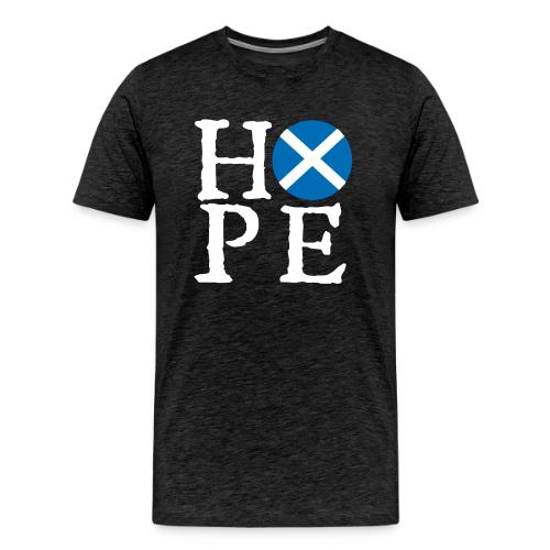 Light HOPE St A Cross - Men's Premium T-Shirt
