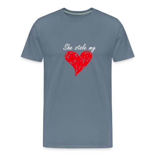 stole my heart2 - Men's Premium T-Shirt