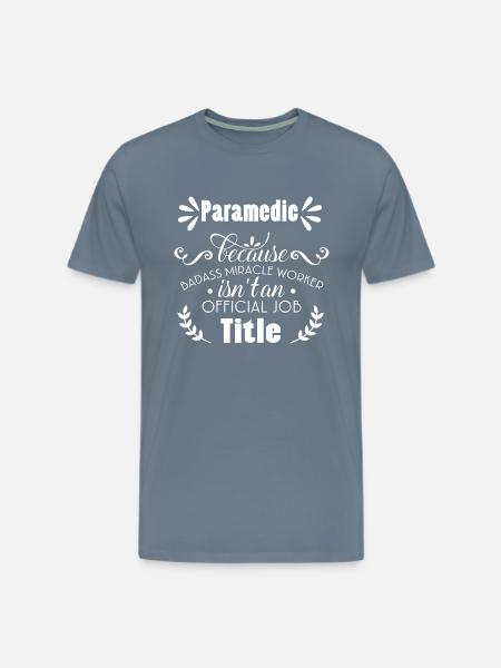 Paramedic - Men's Premium T-Shirt - steel blue