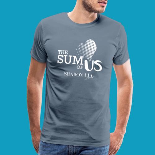 The Sum of Us White Logo - Men's Premium T-Shirt