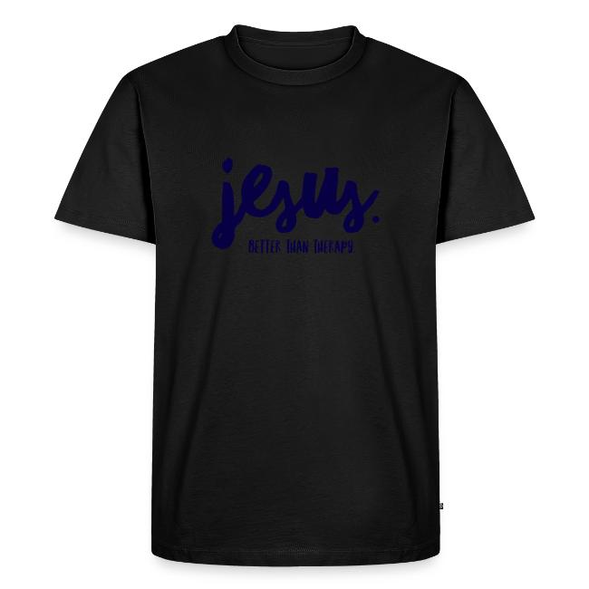 Jesus Better than therapy design 1 in blue