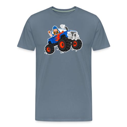 Handyman Hal's Awesome Monster Truck Ride - Men's Premium T-Shirt