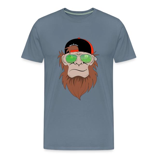 Squatch Basketball Cartoon