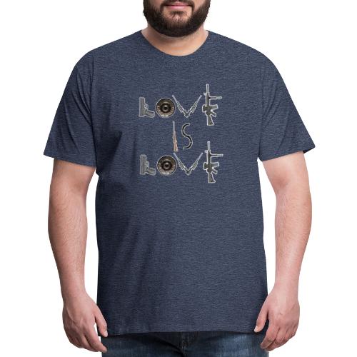 LOVE I S LOVE - Men's Premium T-Shirt