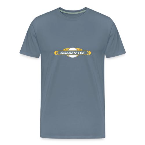 Golden Tee logo outline - Men's Premium T-Shirt
